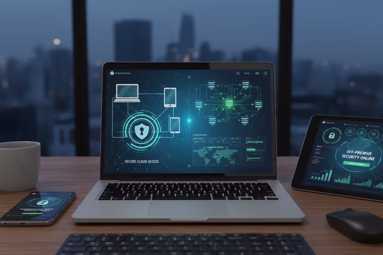 Remote employee devices protected by endpoint monitoring