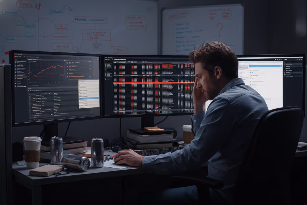 Overloaded IT administrator facing too many unresolved security alerts