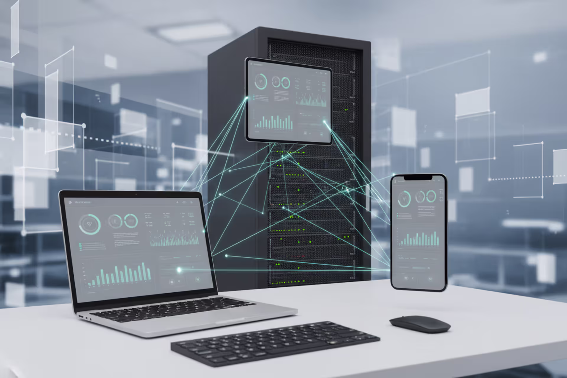 Endpoint security monitoring across laptop, server, and mobile device