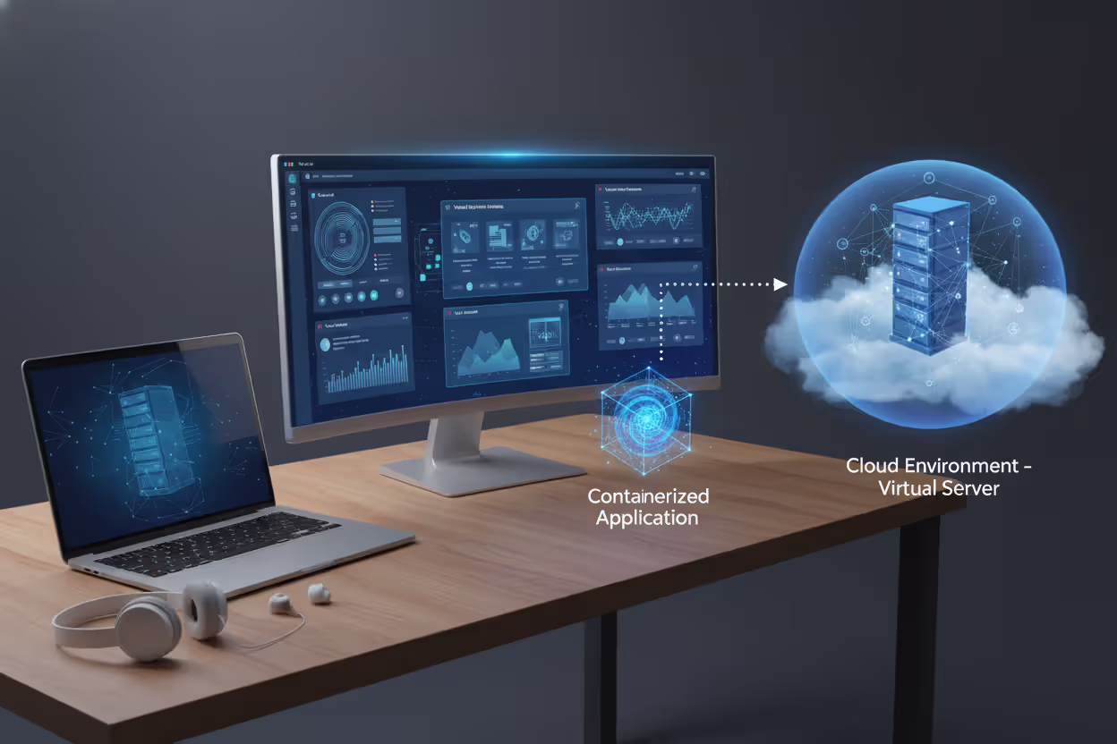 Physical and virtual endpoints in a corporate IT environment