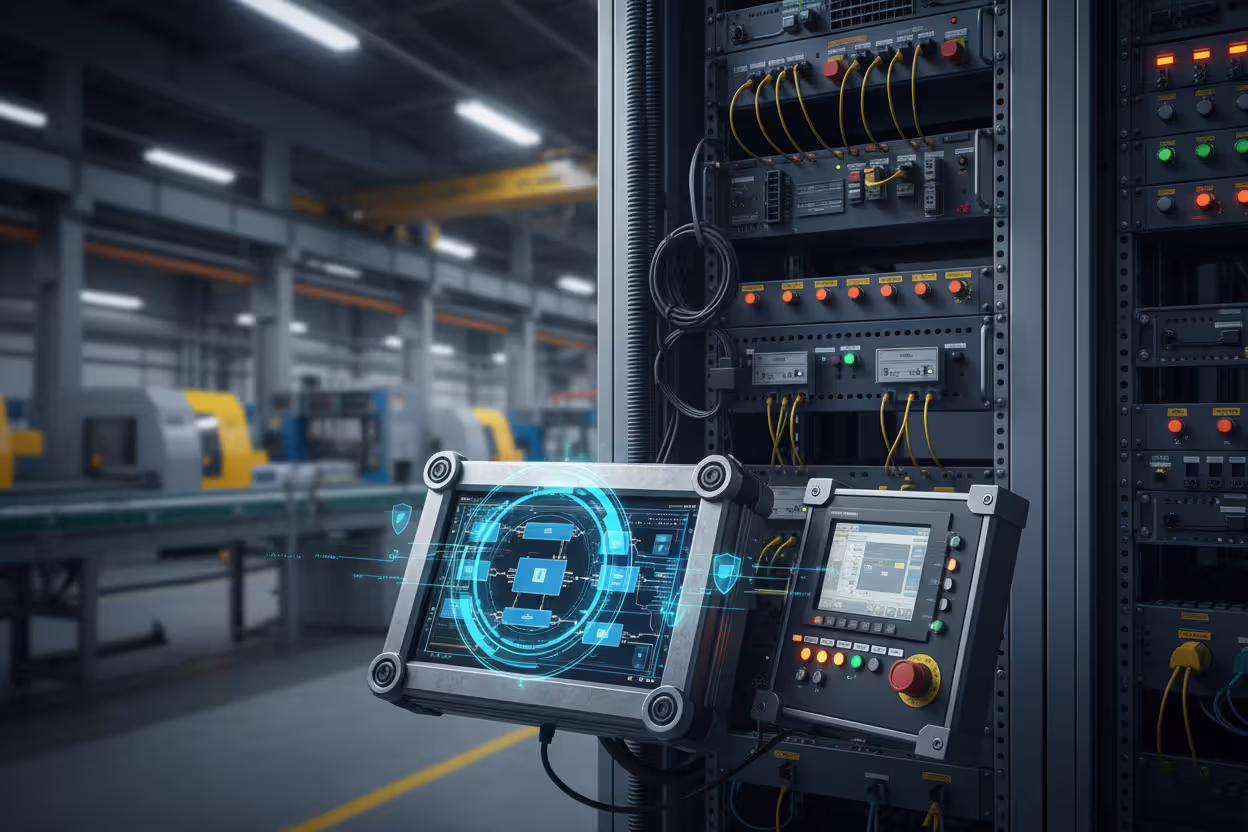 Endpoint security for industrial control systems
