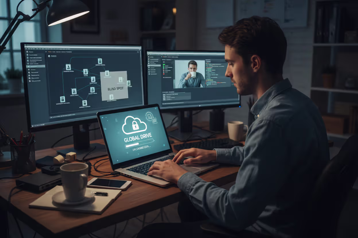 Shadow IT device or service operating outside official security visibility